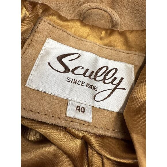 Scully Men’s Western Fringe Boar Suede Jacket w/ Beading sz 40 US - Picture 12 of 15